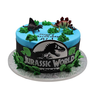 Stunning Jurassic Themed Cake