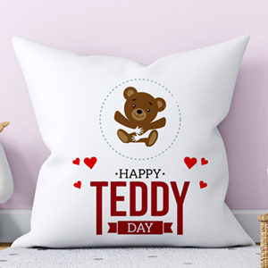 Teddy Day Cushion 