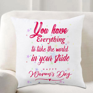 Thoughtful Cushion for Womens Day