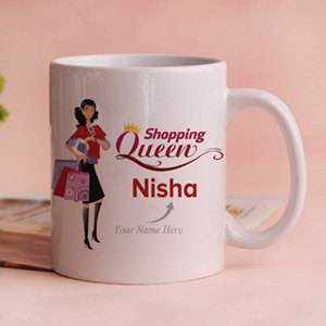 Womens Day Mug with Name Personalization