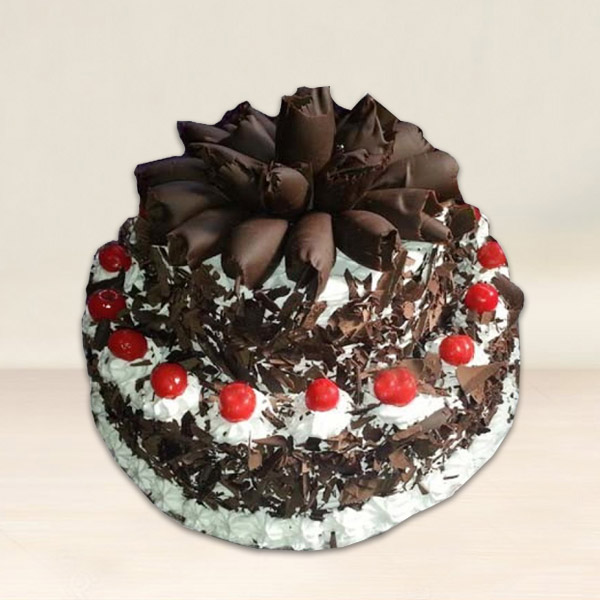 Send 2-Tier Delicious Blackforest Cake  Online