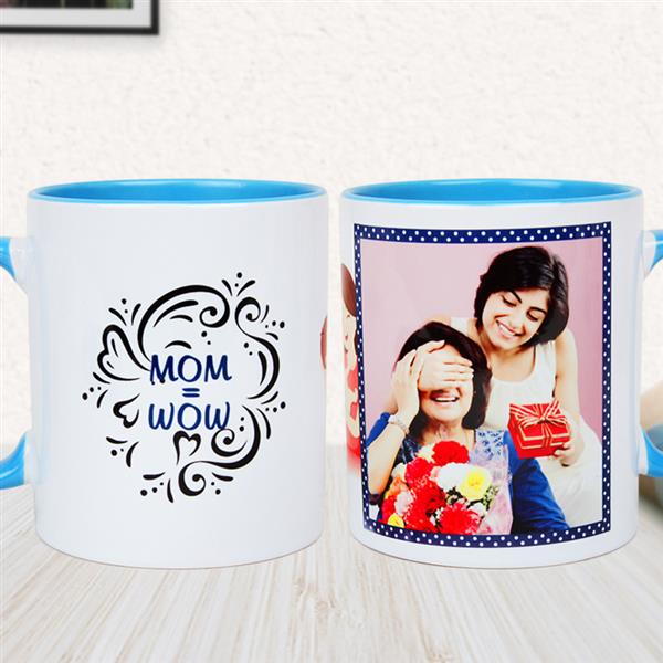 Send Wow Mom Mug Online