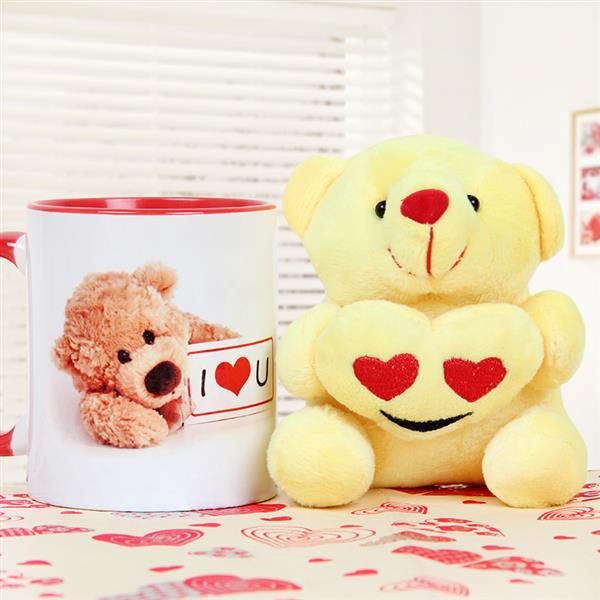 Send Teddy Bear Love Mug Online