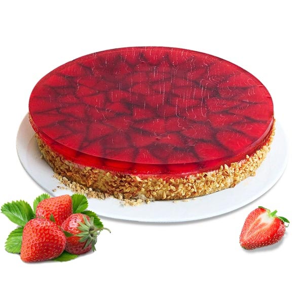 Send Fresh Strawberry Cheesecake Online