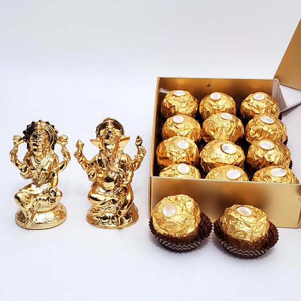 Send Lakshmi Ganesha & Ferrero Online