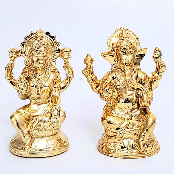 Send Metallic Lakshmi Ganesha Online