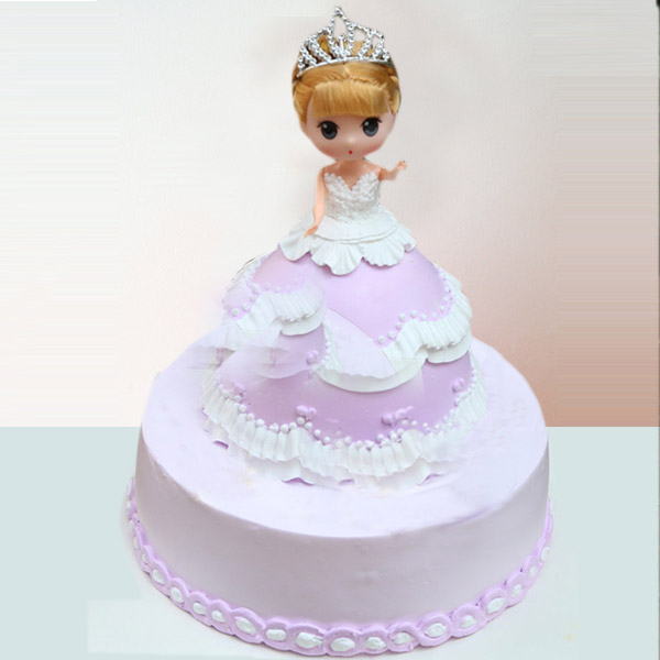 Send Princess Doll Cake Online