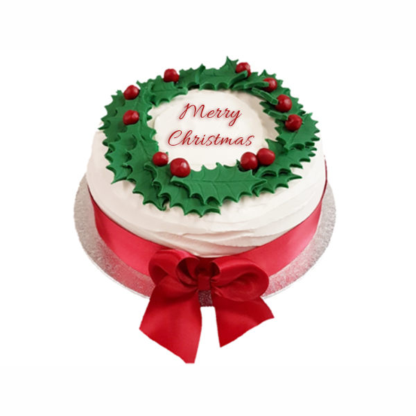 Send Vanilla Cake for Christmas-500gm  Online