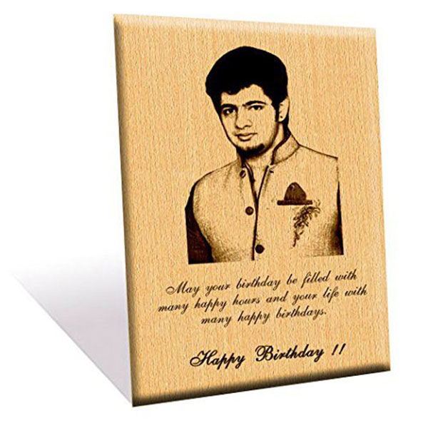 Send Birthday Gift - Unique Personalized Engraved Plaque Online