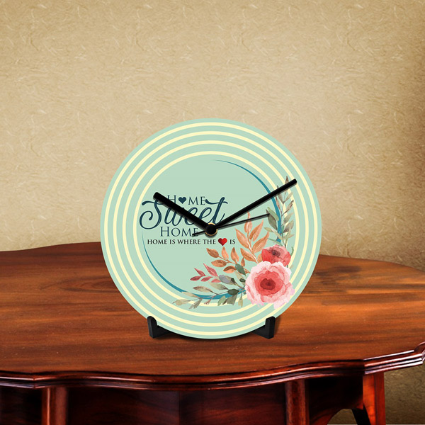 Send Sweet Home Desk Clock Online