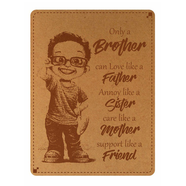 Send Personalized Photo Frame For Brother Style 1 Online