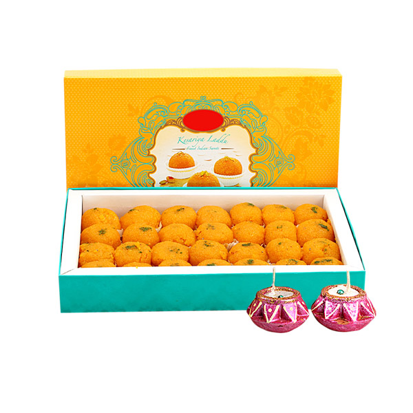 Send Motichoor Laddoo & Diyas - Diwali Gifts Online