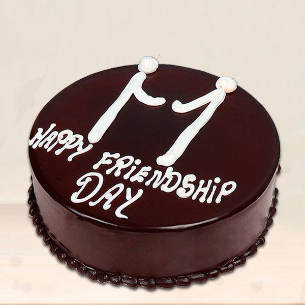 Send Friendship Day Chocolate Cake Online