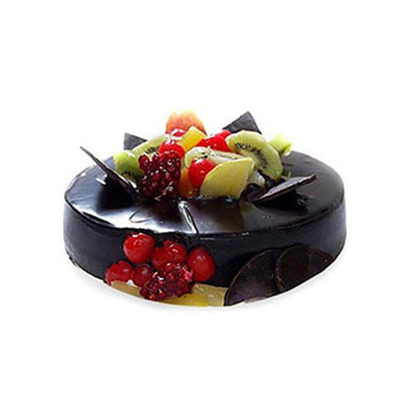 Send Chocolate Fruit Gateau Half kg Online
