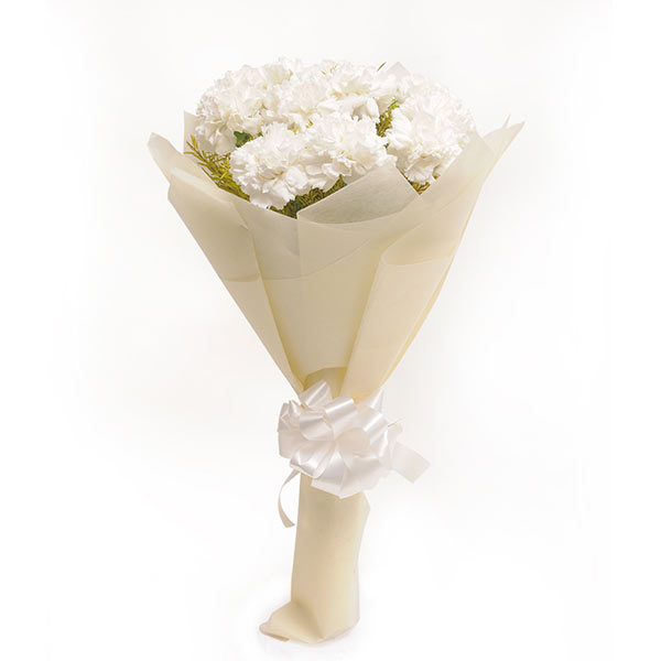 Send White Carnations Online