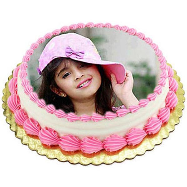 Send Vanilla Photo Cake Online