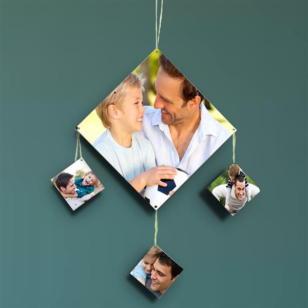 Send Diamond Shaped Personalized Wall Hanging Online