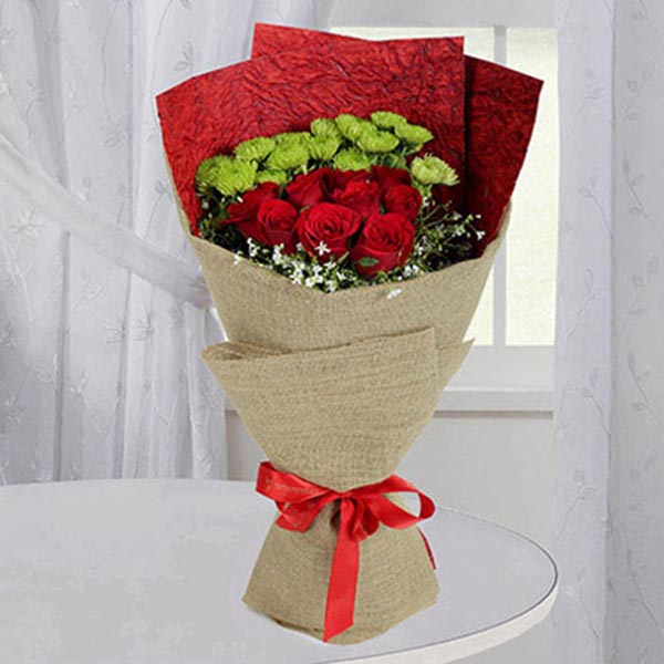 Send Love Red Roses Bunch Online