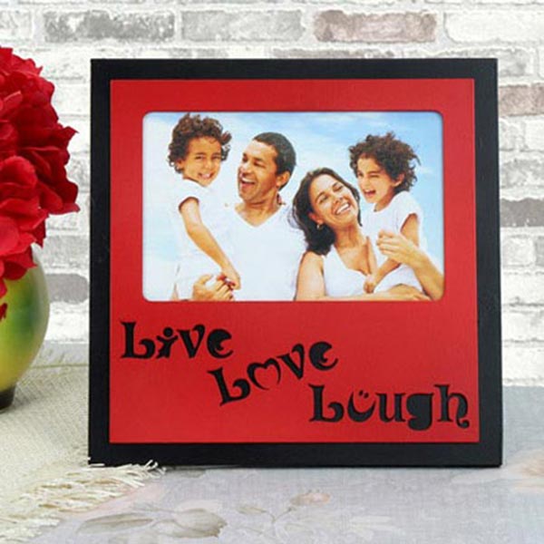 Send Personalized Live Love Lough Frame Online