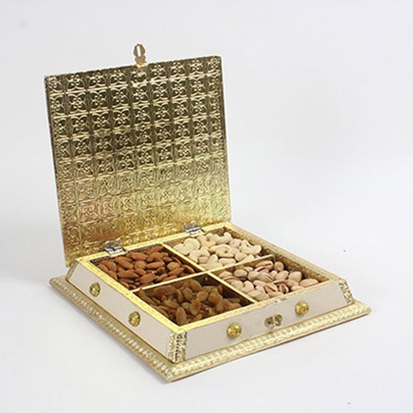 Send Decorative Dry Fruits Box Online FNPUAEDW40DW18 Giftalove