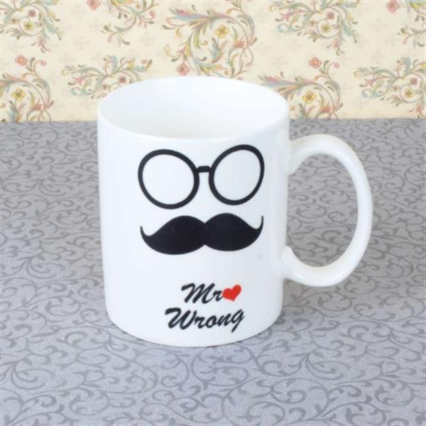 Send Personalized Black Mustache Mug Online