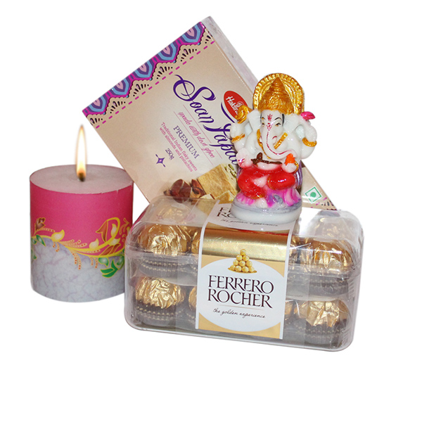 Send Diwali gift with candles Online