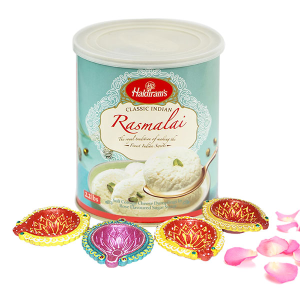 Send Diwali celebration with Rasmalai Online