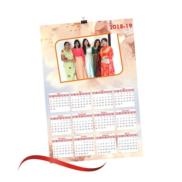 Send Personalised Wall Calendar Page 1 Online