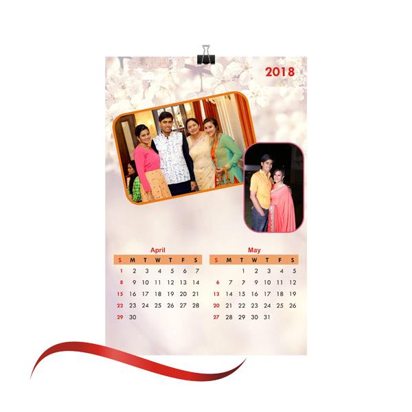 Send Personalised Wall Calendar Pages 6 Online