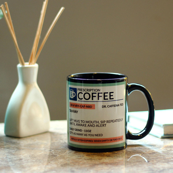 Send Personalised Prescription Coffee Mug Online