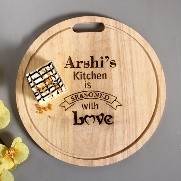 Send Personalised Engraved Quality Chopping Board Online