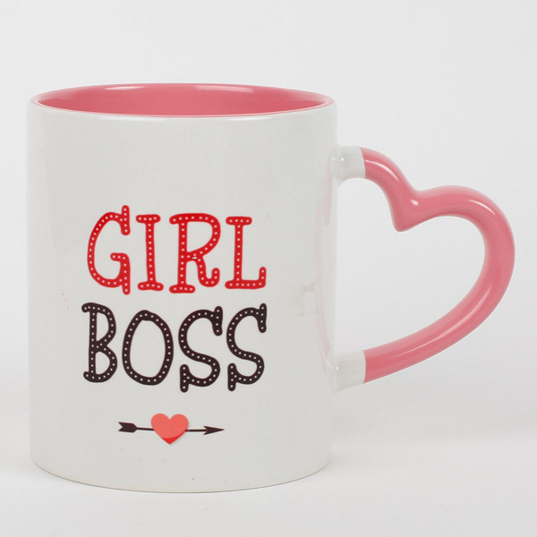 Send Hearty Girl Boss Ceramic Mug Online