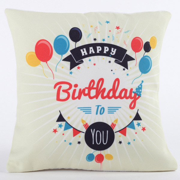 Send Happy Birthday LED Cushion Online