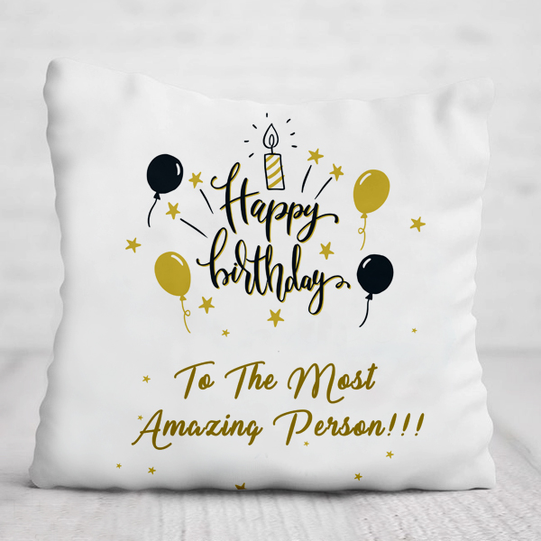 Send Amazing Birthday Cushion Online