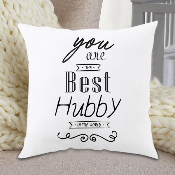 Send Best Hubby Cushion Online