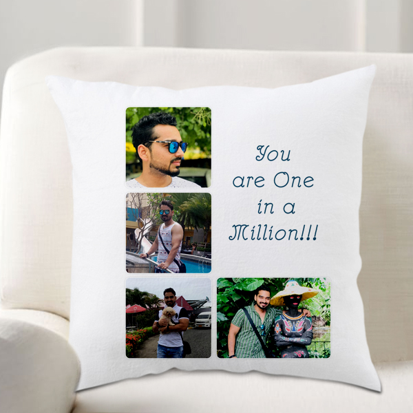Send Appealing Personalized Cushion Online