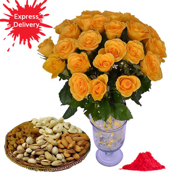 Send Festive Flowers Delight Online