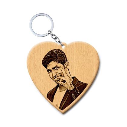 Send Valentine''s Day Personalized Keychain - Gift idea for Girlfriend and Boyfriend Online