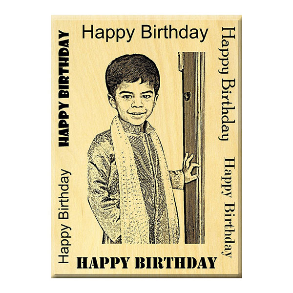 Send Best Birthday Gifts for girls and boys –Photo on Maple Wood Online