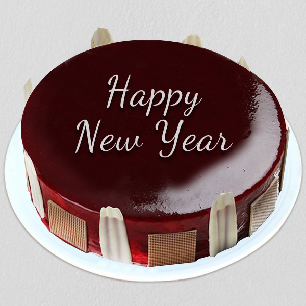 Send Red Velvet Cake for New Year- 500gm  Online