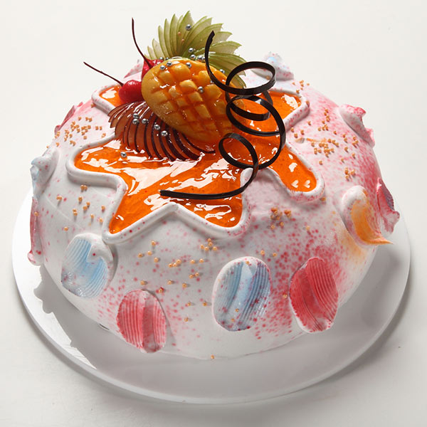 Send Fruit Delight Cake Online