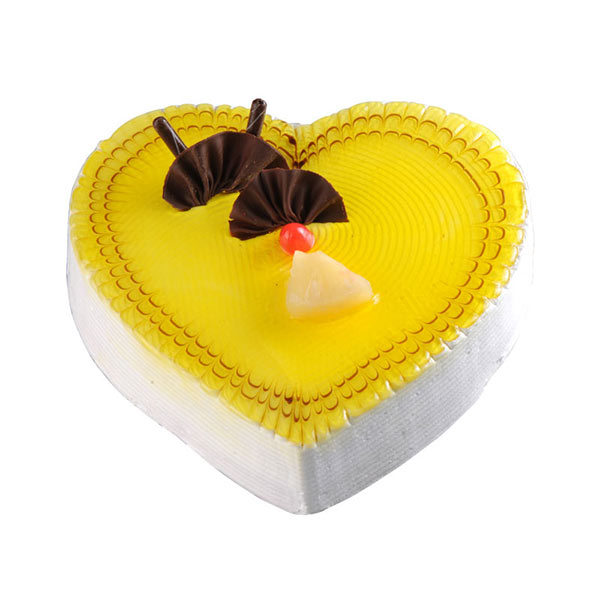 Send Pineapple Heart Cake Online