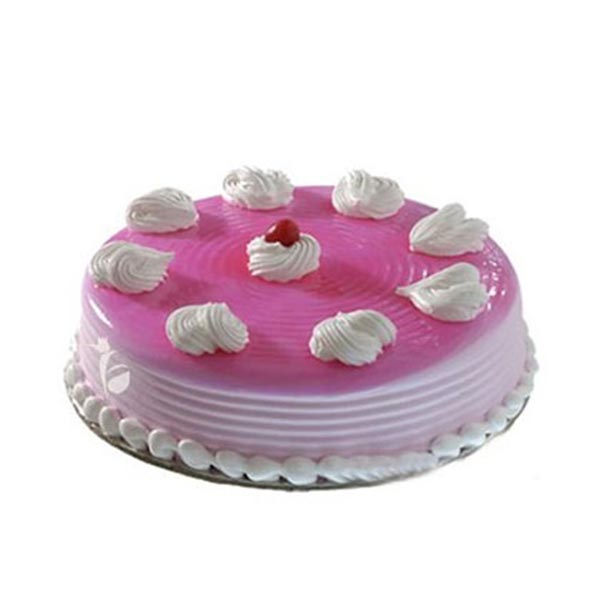 Send Pink Strawberry Cake Online