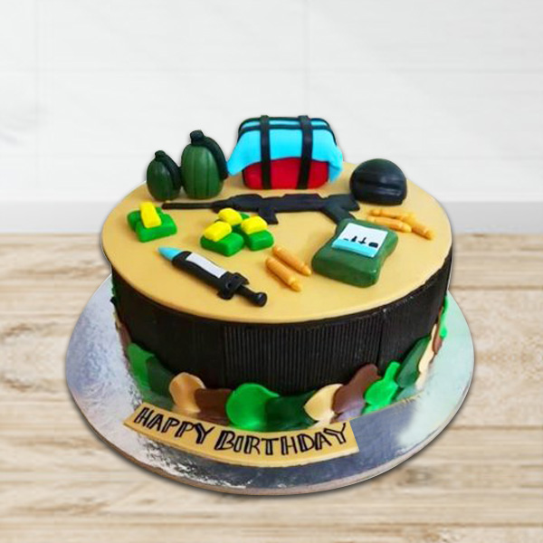 Send Pubg Armor Cake for Birthday Online