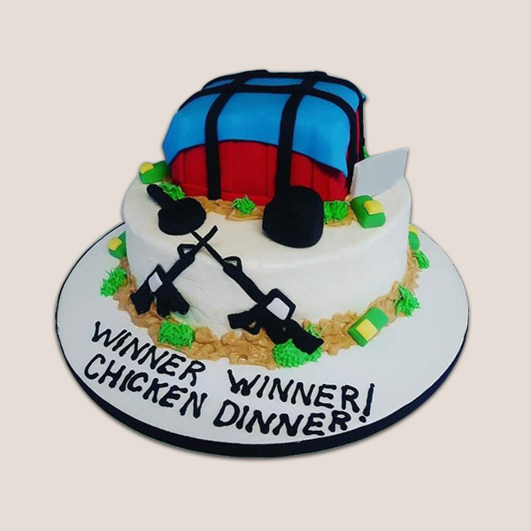 Send Pubg Cake for Chicken Dinner Online