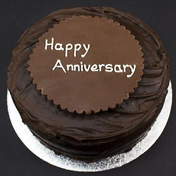 Send Anniversary Chocolate Fudge Cake Online