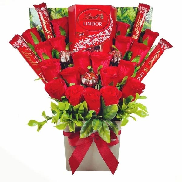 Send Lindt Lindor Chocolate Bouquet Online