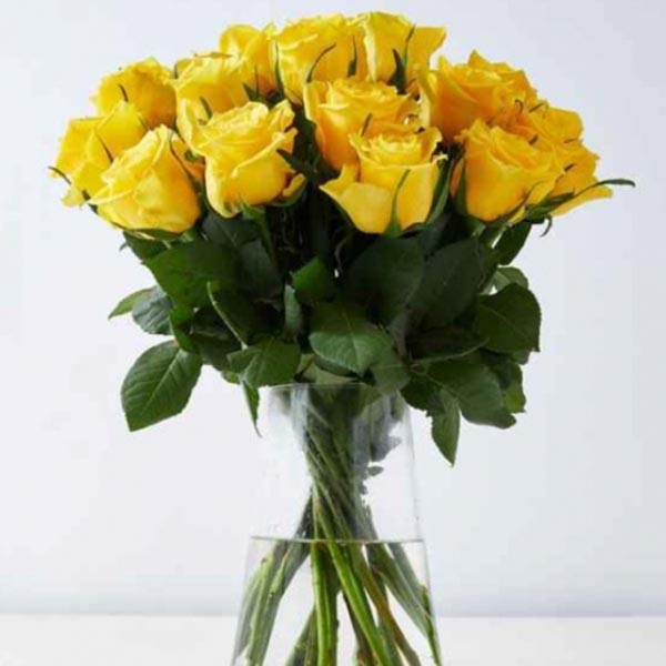 Send Yellow Rose Bouquet Online