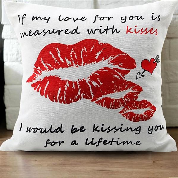 Send Kiss For Lifetime Cushion Online