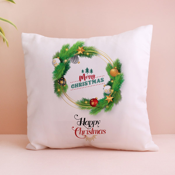 Send Merry Christmas Cushion Online